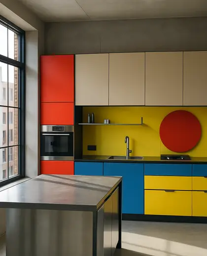 bauhaus house — kitchen (urban)