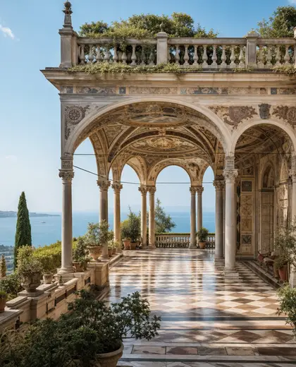 renaissance rooftop garden — main hall (coastal)