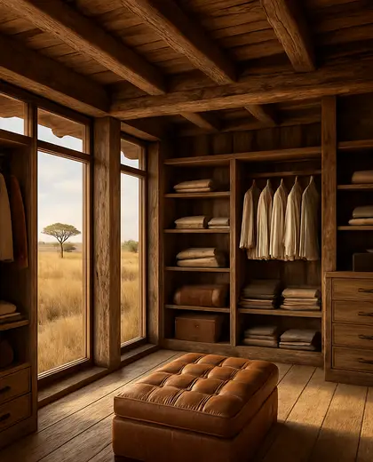 rustic penthouse — walk in closet (savanna)