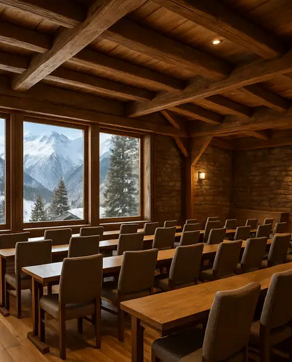 rustic apartment — conference hall (alpine)