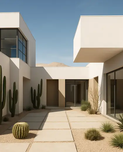 bauhaus yard — atrium (desert)
