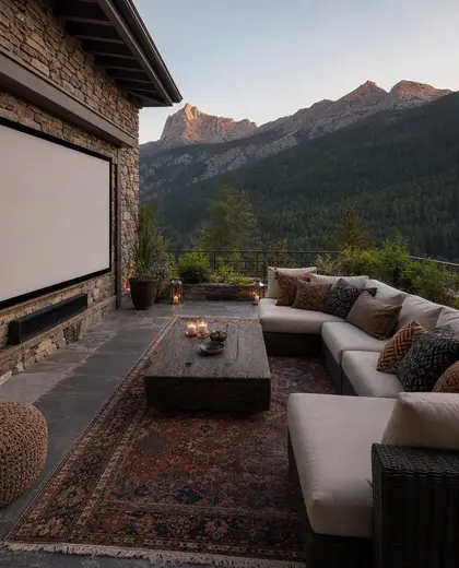 eclectic theater — terrace (mountain)