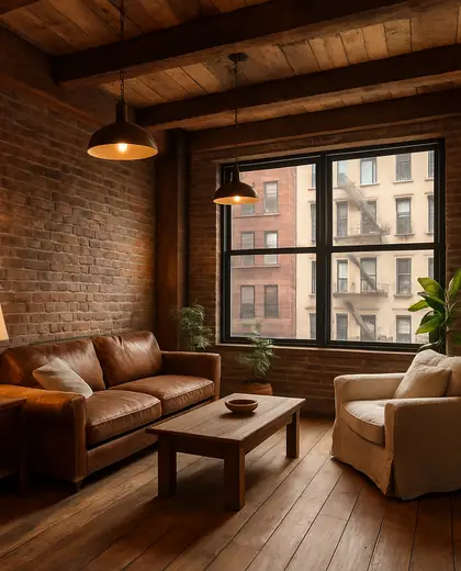 rustic house — room (urban)