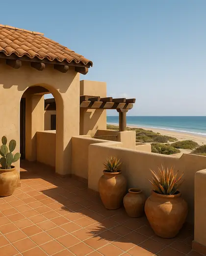 southwestern apartment — roof (beach)