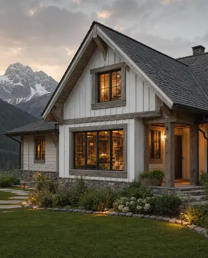farmhouse yard — attic (alpine)