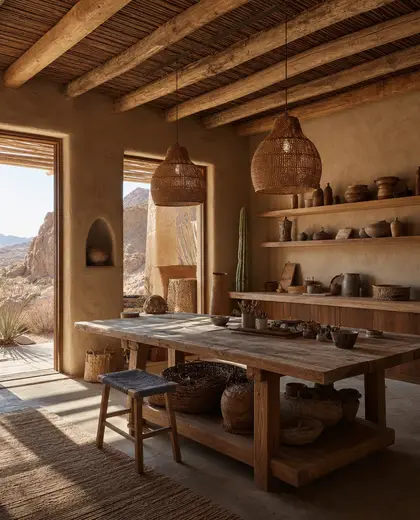 rustic hotel — workshop (desert)