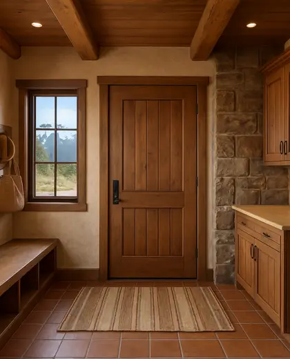 southwestern office space — mud room (alpine)