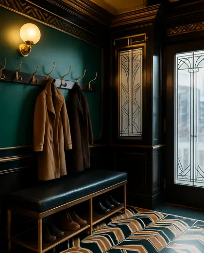 art deco store — mud room (urban)