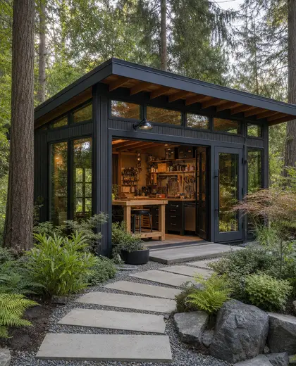 modern garden — workshop (forest)