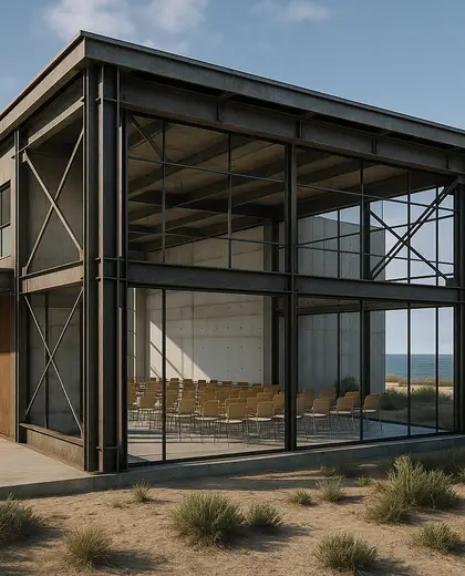 industrial house — conference hall (coastal)