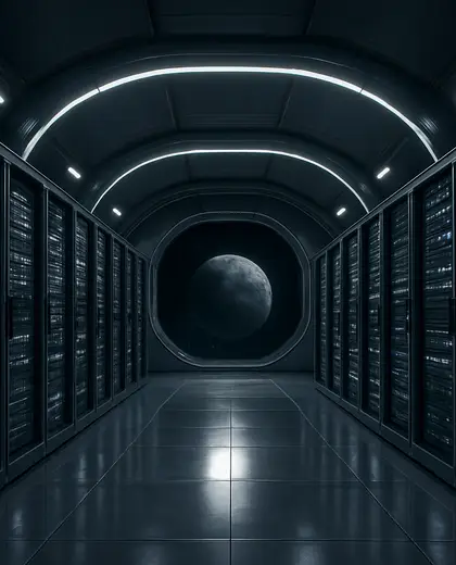 futuristic theater — server room (space)