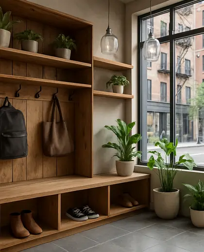 sustainable store — mud room (urban)