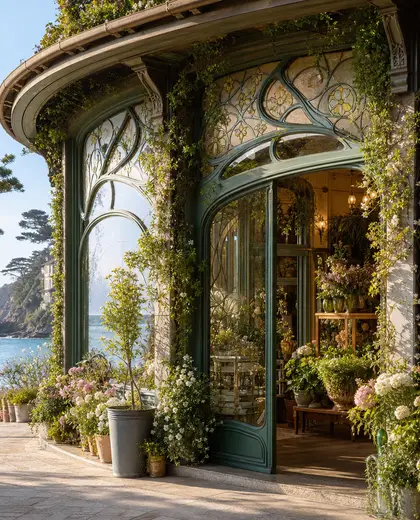 art nouveau store — garden (coastal)