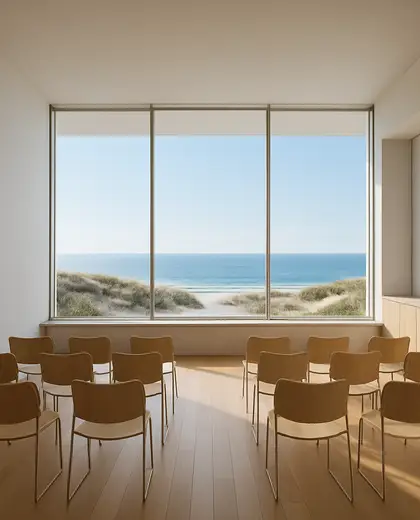 minimalist home — conference hall (coastal)