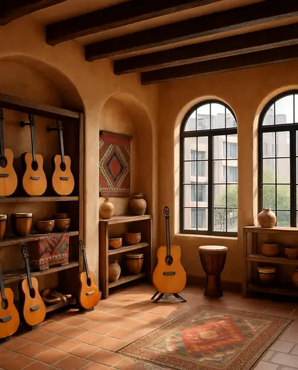 southwestern store — music room (urban)