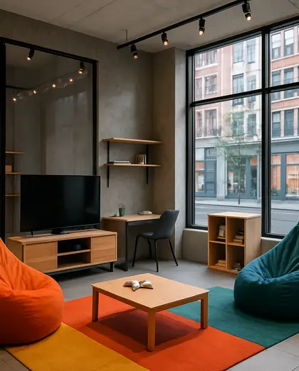 contemporary store — youth room (urban)