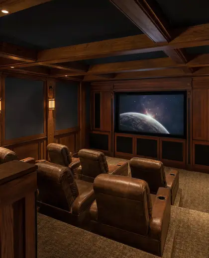 craftsman hotel — home cinema (space)