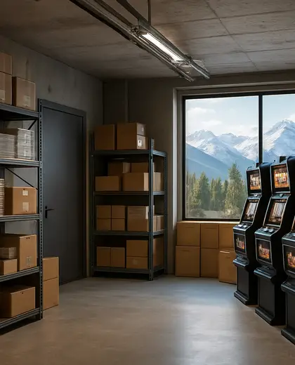 contemporary casino — storage room (alpine)