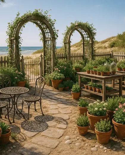vintage garden — nursery (beach)