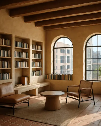 southwestern office space — library (urban)