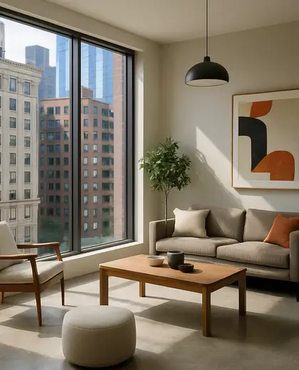 modern house — room (urban)