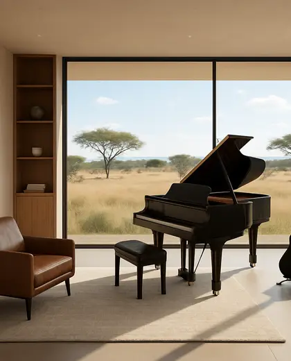 modern salon — music room (savanna)