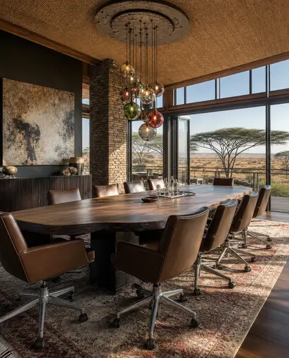 eclectic penthouse — meeting room (savanna)