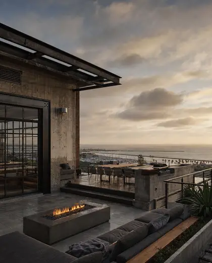 industrial penthouse — roof (coastal)