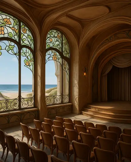 art nouveau theater — youth room (beach)