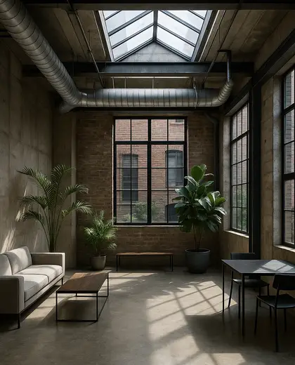 industrial house — atrium (urban)