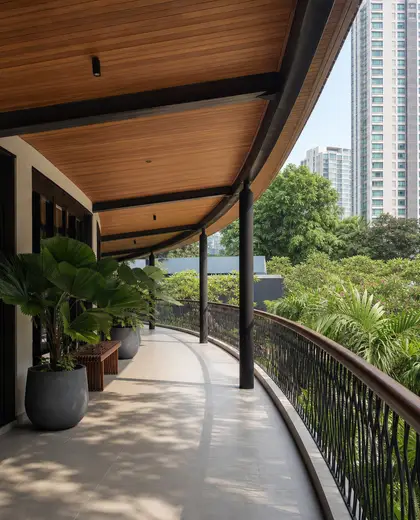 tropical theater — veranda (urban)