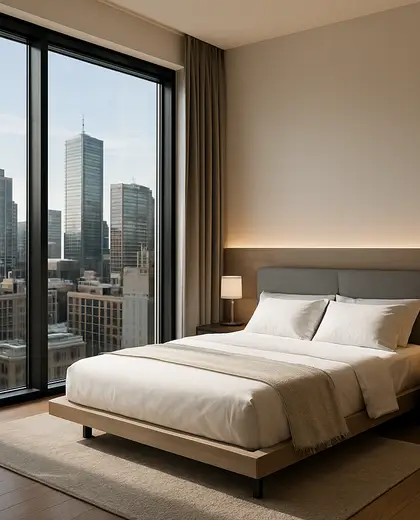 modern house — bedroom (urban)