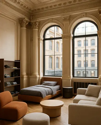 neoclassical store — youth room (urban)