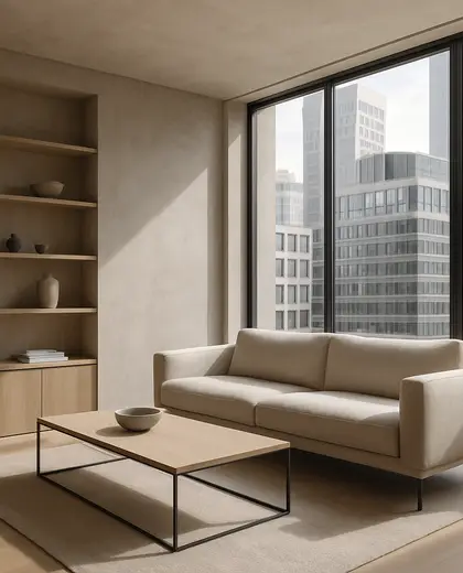 minimalist home — room (urban)