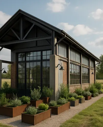 industrial building — nursery (rural)