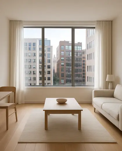 minimalist apartment — room (urban)