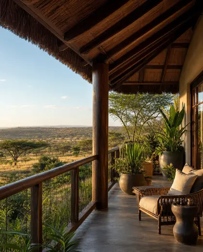 tropical home — balcony (savanna)