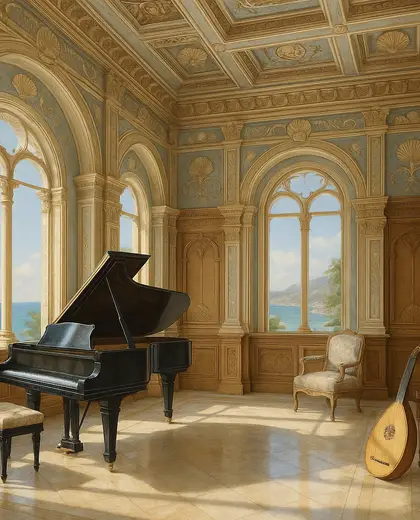 renaissance home — music room (coastal)