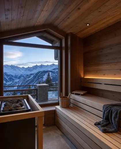 craftsman penthouse — sauna (alpine)