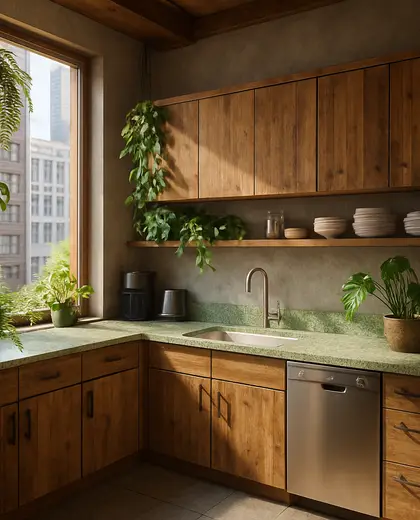 sustainable building — pantry (urban)
