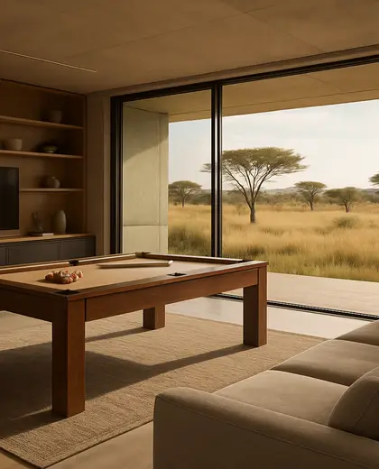 modern home — game room (savanna)