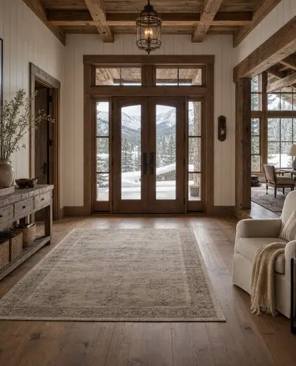 farmhouse home — reception (alpine)