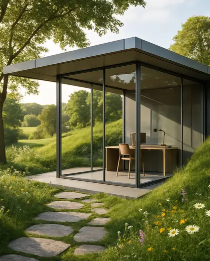 futuristic garden — study (rural)