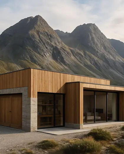 minimalist house — workshop (mountain)