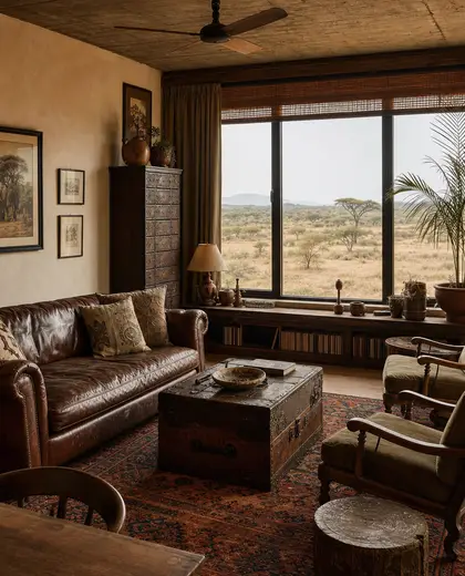 vintage apartment — family room (savanna)