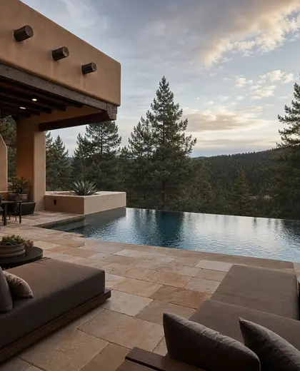 southwestern penthouse — pool (forest)