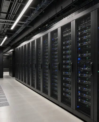 contemporary building — server room (urban)