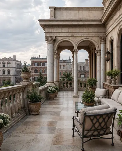 renaissance home — terrace (urban)