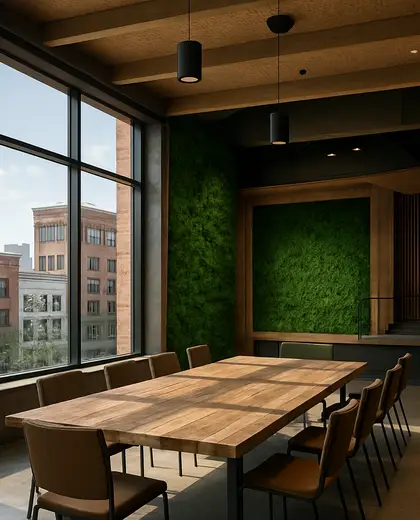 sustainable theater — meeting room (urban)