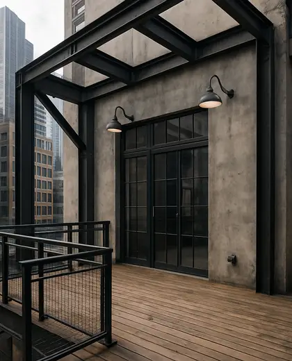 industrial facade — deck (urban)